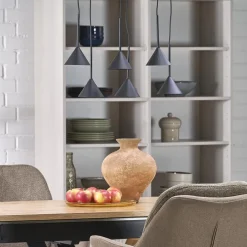 TK Lighting Hængelampe Cono Mini, 6 lyskilder, sort, E27