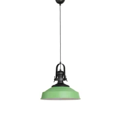 Opviq Hængelampe Craft, grøn, metal, Ø 41 cm, E27