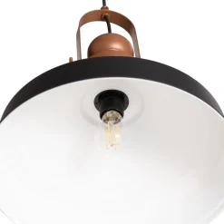 Opviq Hængelampe Craft, sort, metal, Ø 41 cm, E27