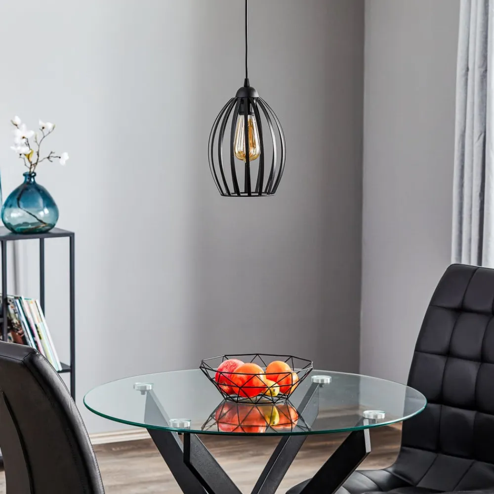 Hængelampe Dali i sort, 1 lyskilde^HELAM Outlet