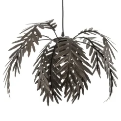 ONLI Hængelampe Dubai, palmedekor, Ø 46 cm, bronze