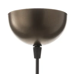 ONLI Hængelampe Dubai, palmedekor, Ø 46 cm, bronze