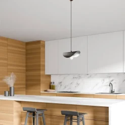 Opviq Hængelampe Eger, 1 lyskilde, antikbrun, metal, E27