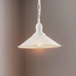 Argon Hængelampe Elmo, 1 lyskilde, hvid