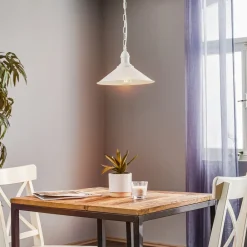 Argon Hængelampe Elmo, 1 lyskilde, hvid