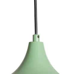 Opviq Hængelampe Eysan, mintgrøn, metal, Ø 35 cm, E27