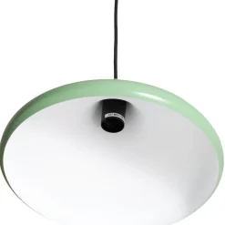 Opviq Hængelampe Eysan, mintgrøn, metal, Ø 35 cm, E27