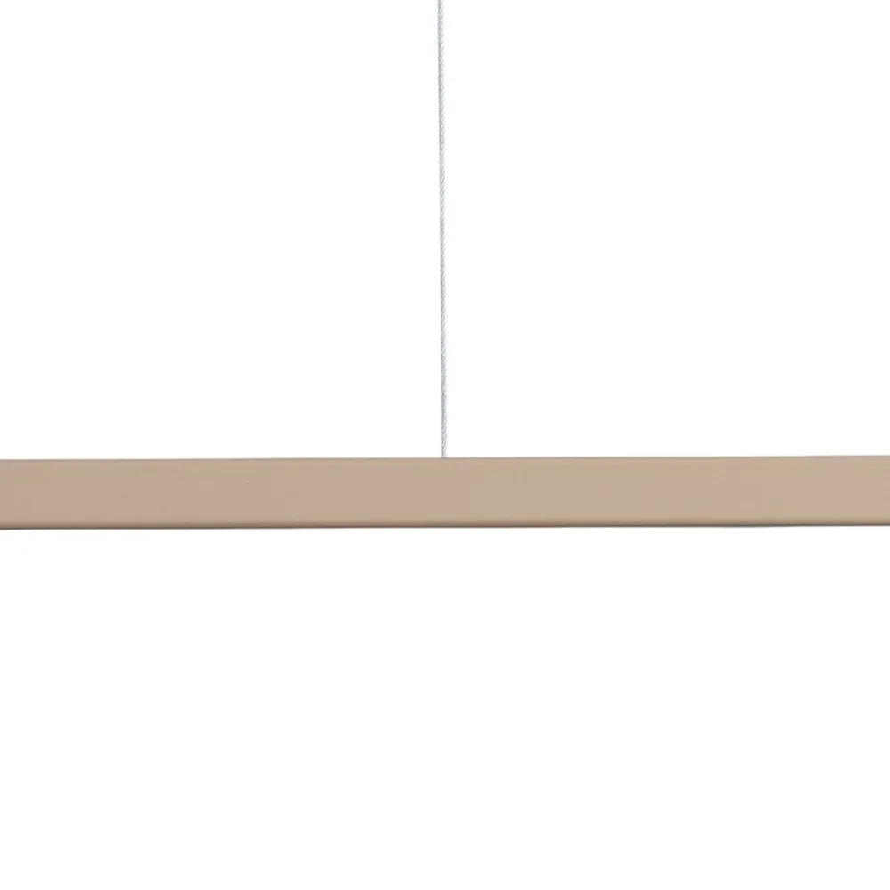 Hængelampe Form 4, beige, metal, 4 lyskilder, kegle, E27^ALDEX Discount