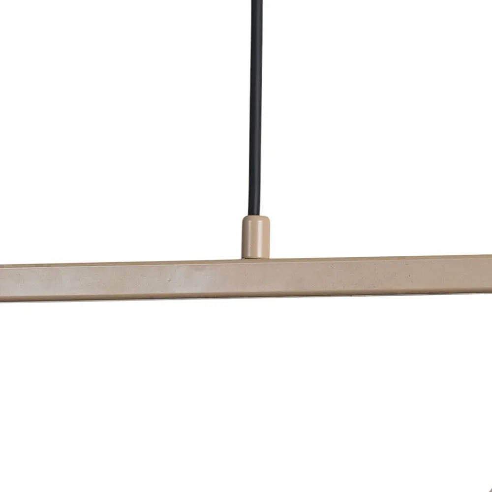 Hængelampe Form 4, beige, metal, 4 lyskilder, kegle, E27^ALDEX Discount