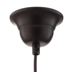 Nowodvorski Lighting Hængelampe Garret I i mørkebrun/kobber Ø 50 cm