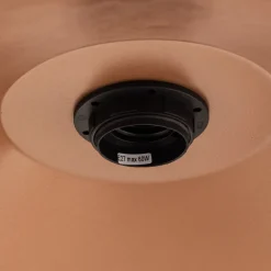 Nowodvorski Lighting Hængelampe Garret I i mørkebrun/kobber Ø 50 cm