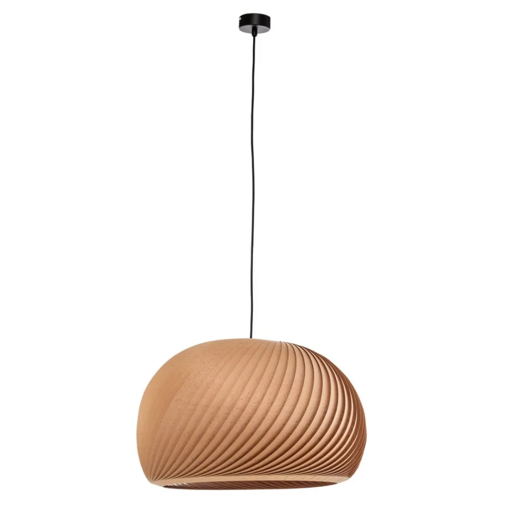 ALDEX Hængelampe Janne, bøgetræ, Ø 53 cm, E27