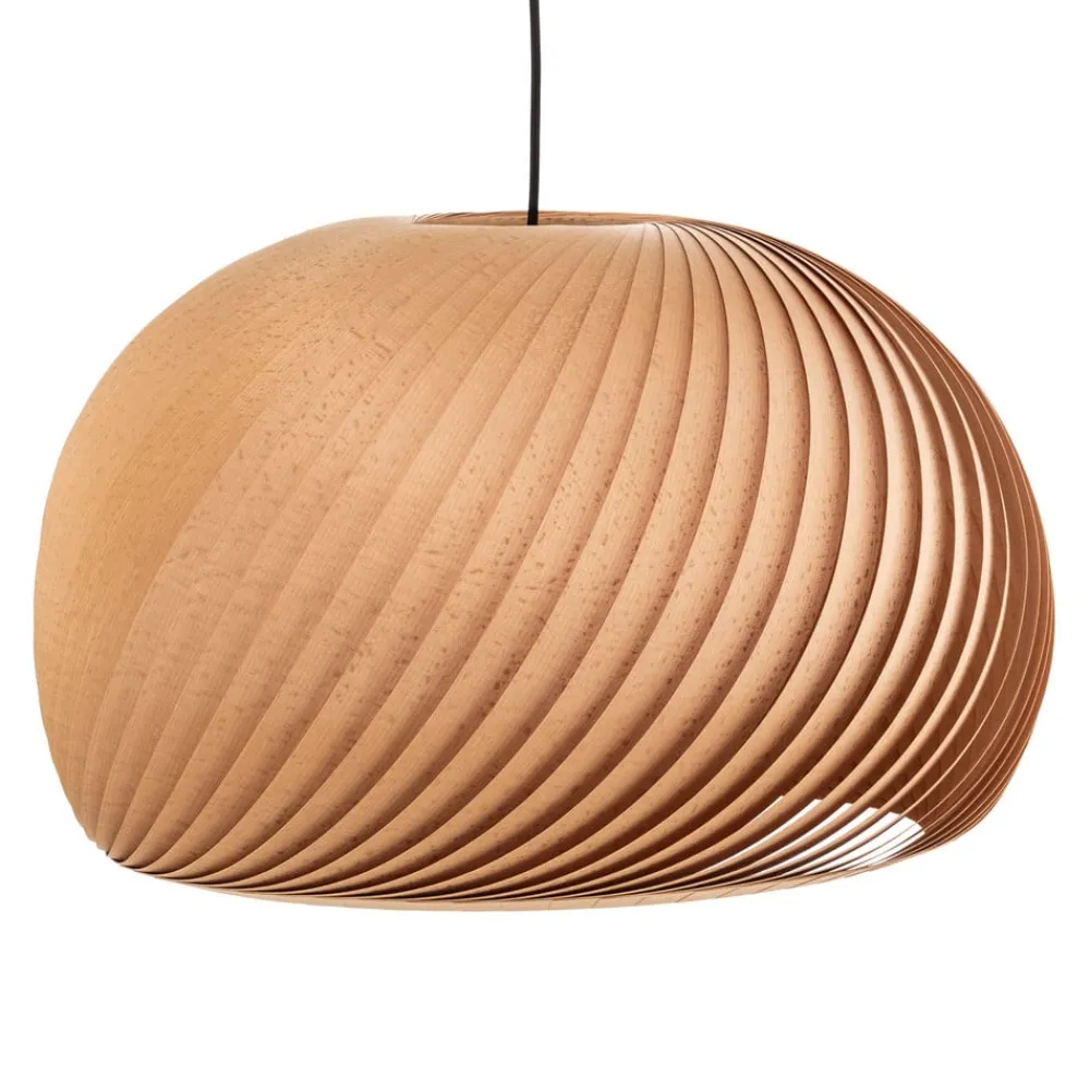 ALDEX Hængelampe Janne, bøgetræ, Ø 53 cm, E27