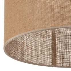 TK Lighting Hængelampe Juta, 1 lyskilde Ø 50 cm