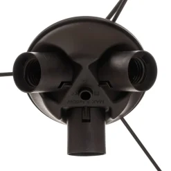 TK Lighting Hængelampe Juta, 1 lyskilde Ø 50 cm