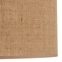 Hængelampe Jute cylinder naturbrun Ø40cm 1 lyskilde.^Duolla Online