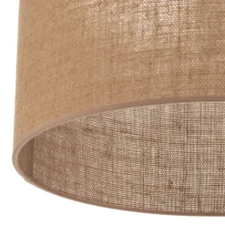 Hængelampe Jute cylinder naturbrun Ø40cm 1 lyskilde.^Duolla Online