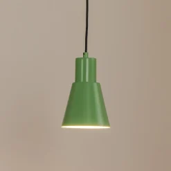 Opviq Pendellamper|Pendellamper>Hængelampe Konikkem, mintgrøn, metal, Ø 14 cm, E27