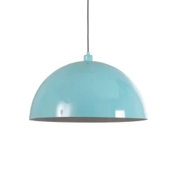 Opviq Hængelampe Kure, turkis, metal, Ø 60 cm, E27