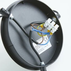 SIGMA Hængelampe Luto 3 med tre burskærme, sort