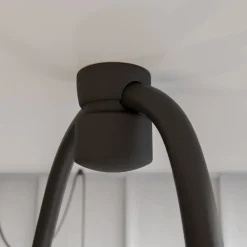 SIGMA Hængelampe Luto 3 med tre burskærme, sort