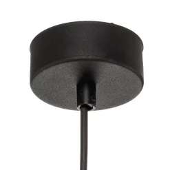 TK Lighting Hængelampe Maxi, Ø 30 cm, 1 lyskilde, glasskærm