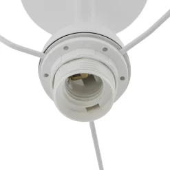 Børn Duolla Hængelampe Mila, Ø 35 cm, stof, enhjørninger, E27