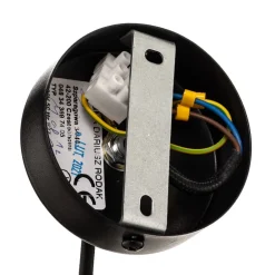 SIGMA Hængelampe Modern C M med trælameller Ø 50 cm