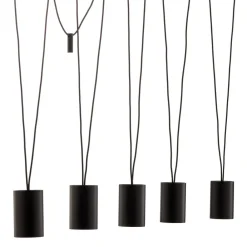 Hængelampe More Tone, sort/guld, 5 lyskilder^Nowodvorski Lighting Outlet