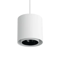 Nowodvorski Lighting Hængelampe Point Duo, hvid, stål, Ø 13 cm, GU10