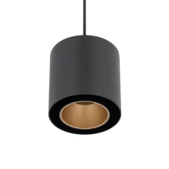 Hængelampe Point Duo, sort/guld, stål, Ø 13 cm, GU10^Nowodvorski Lighting Best