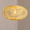 Nowodvorski Lighting Pendellamper>Hængelampe RATTAN, Ø 60 cm, naturbrun, rattan, E27