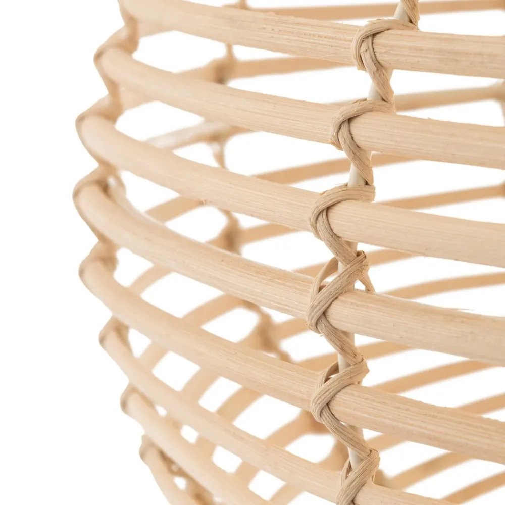 Nowodvorski Lighting Pendellamper>Hængelampe RATTAN, Ø 60 cm, naturbrun, rattan, E27