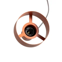 Hængelampe Rif 2, teglrød, 2 lyskilder, lineær, stål^SIGMA Online