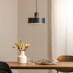 SIGMA Pendellamper>Hængelampe Rif M, antracit, 1 lyskilde, Ø 25 cm, stål