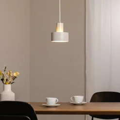 Hængelampe Rif S, taupe, 1 lyskilde, Ø 15 cm, stål^SIGMA Discount