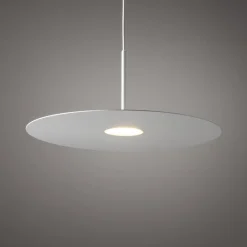 Nowodvorski Lighting Hængelampe Simone, hvid, stål, Ø 40 cm, GX53