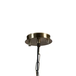 Opviq Hængelampe Sivani MR-637, antik guld, metal, Ø 39 cm