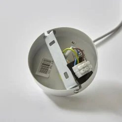 Luminex Hængelampe Sool, hvid, Ø 15 cm, metal