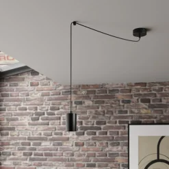 Hængelampe Speed, sort, 1 lyskilde^EMIBIG LIGHTING