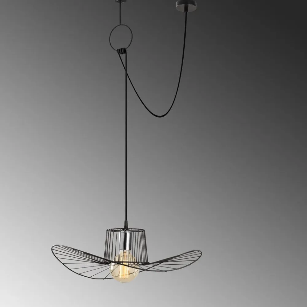 Opviq Hængelampe Tel 6726 Ø50cm sort decentraliseret