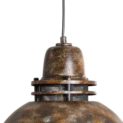 Opviq Hængelampe Tibet, antikbrun, Ø 34 cm, metal, E27