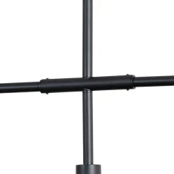 Hængelampe Trevo 6 All Black, metal, sort, GU10^ALDEX