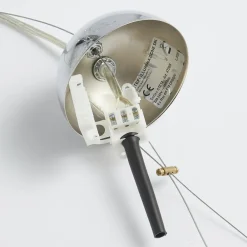 Hængelampe Trilly i krom med krystaller^ONLI Discount