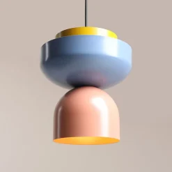 hængelampe Ulia, koral/blå/gul^ALDEX Discount
