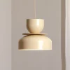 hængelampe Uto, creme/kabel creme, Ø 30 cm, metal^ALDEX Outlet