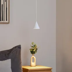 Nowodvorski Lighting Pendellamper|Pendellamper>Hængelampe ZENITH, hvid, Ø 11 cm, metal, GU10