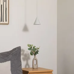 Hængelampe ZENITH, lysegrå, Ø 11 cm, metal, GU10^Nowodvorski Lighting New