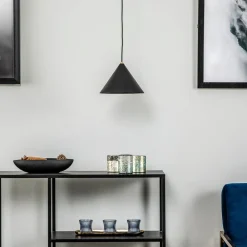 Nowodvorski Lighting Pendellamper>Hængelampe Zenith S med metalskærm i sort