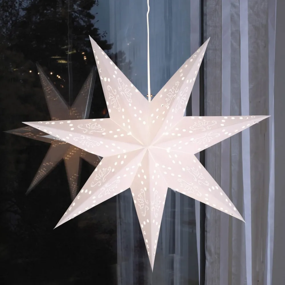 STAR TRADING Julepynt|Julestjerner>Hængende papirstjerne Romantic Star
